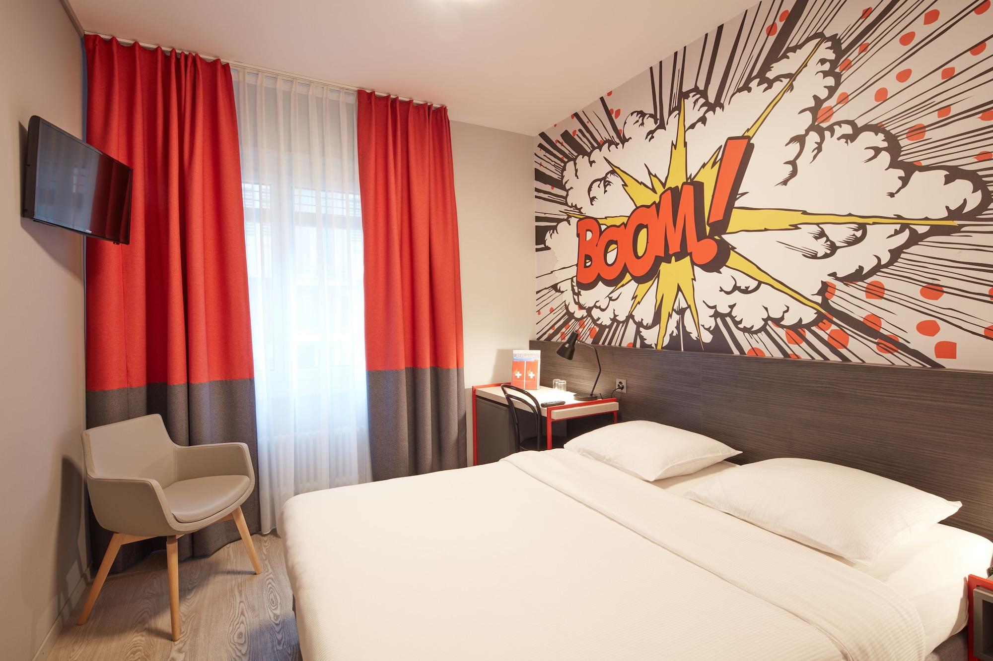 לוזאן Hotel Crystal מראה חיצוני תמונה