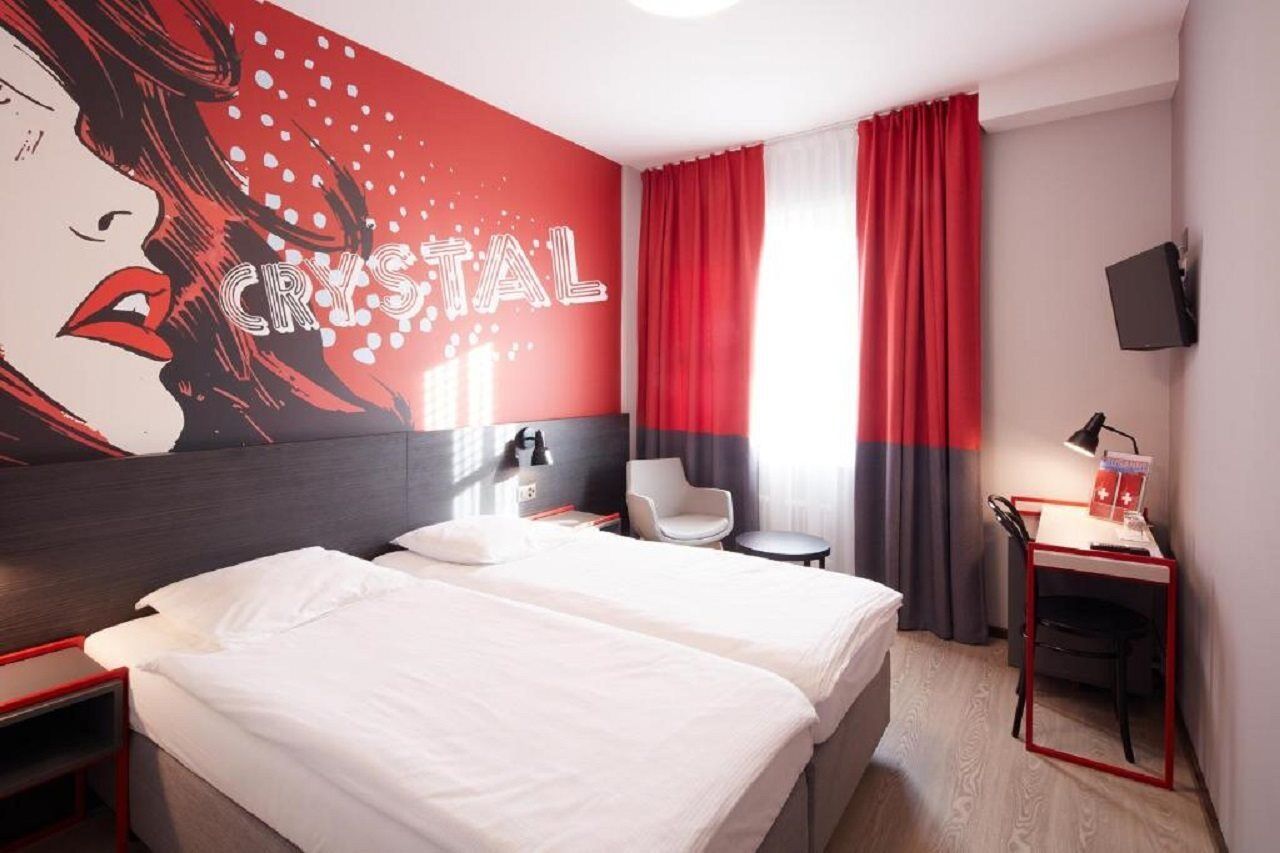 לוזאן Hotel Crystal מראה חיצוני תמונה
